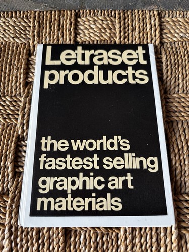 Vintage letraset brochure - vintage,