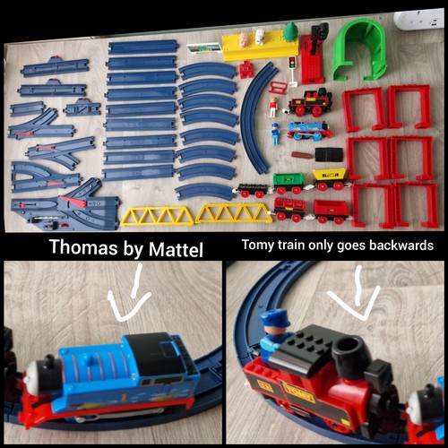 Set treno vintage tomy - set,