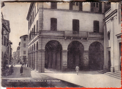 Cartolina meldola b n - cartolina, b/n