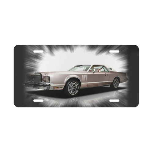 Targa vanità lincoln - targa,