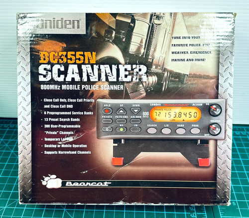 Scanner desktop uniden bc355n - uniden,