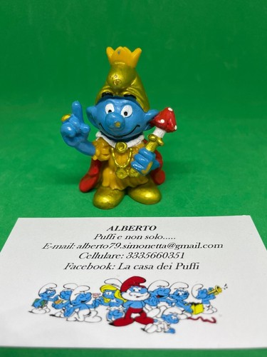 Puffi smurfs puffo imperatore - puffi,