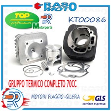 KT00086 Gruppo Termico DR Evo 70 D.48 Sp.12 in Ghisa per Piaggio Fly 50 2T 2007