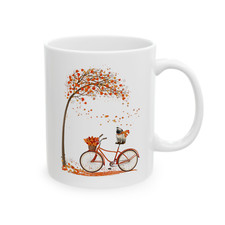 Tazza cane autunnale carlino