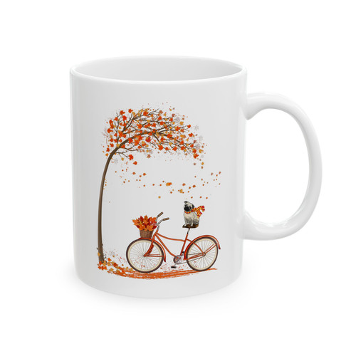Tazza cane autunnale - , carlino