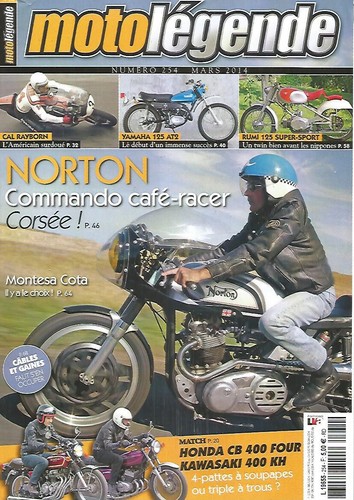 Moto legende 254 norton - legende,
