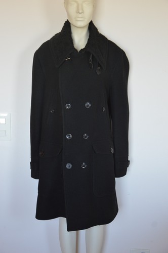 Cappotto doppiopetto militare