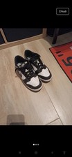 Nike Dunk Low Scarpe da Ginnastica per Uomo - Bianco/Bianco/Nero, EU 39