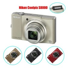Nikon Coolpix S8000 14,20 milioni di pixel zoom ottico 10x nero//rosso/argento