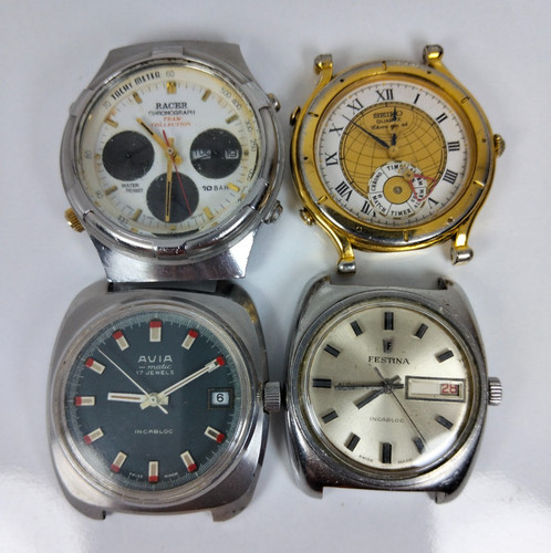 Lotto teste orologio - orologio, vintage