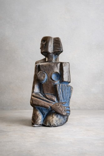 Femme éventail - "femme,