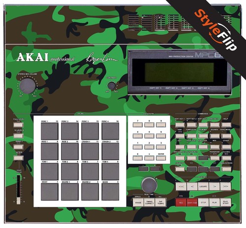 Akai mpc skin verde - akai,