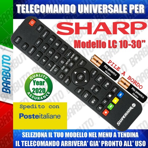 Telecomando universale sharp - universale,
