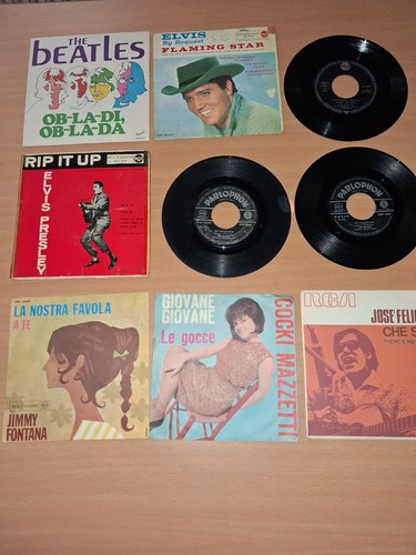 Lotto vinili giri anni 60 - lotto, 45