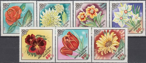 Fiori mongolia 1983 - fiori, di