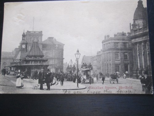 Postcard sheffield fitzalan - sheffield,,