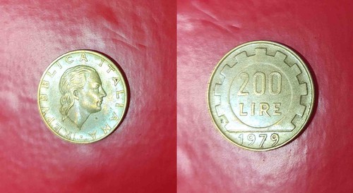 Moneta 200 lire 1979 - lire,