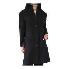 Cappotto donna lungo nero