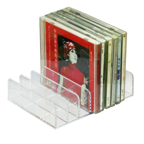 Porta dvd acrilico - cd,