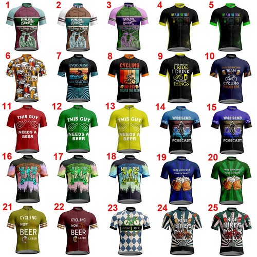 Divertente maglia ciclismo