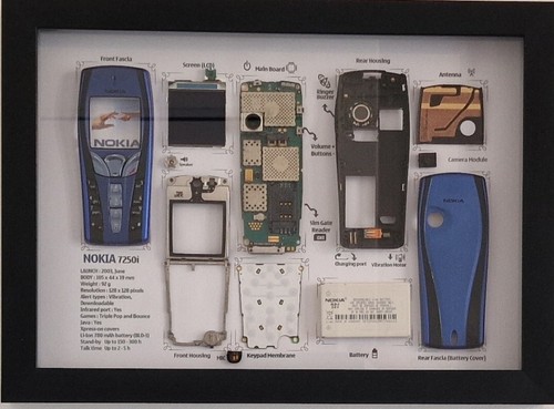Nokia 7250i teardown art con - nokia,