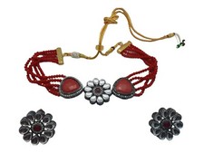 Set collare chokar Kundan
