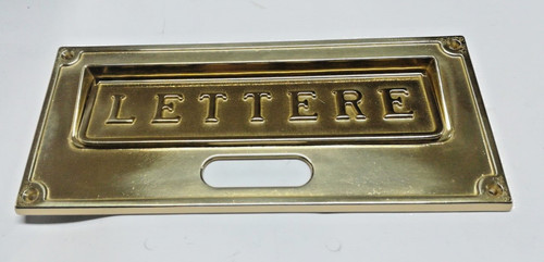 Alubox roma placca lettere - alubox,