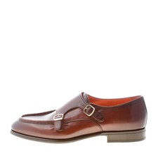 SANTONI scarpe uomo doppia