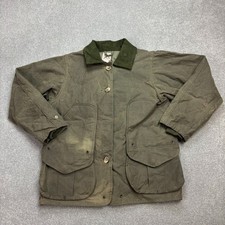 Giacca CC Filson adulto media verde tela latta USA outdoor lavoro uomo