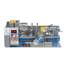 Tornio da banco FERVI 0506 per metallo - display digitale - 230V - Pb 21 mm