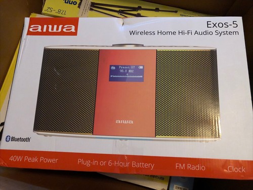 Aiwa exos altoparlante - aiwa, exos-5