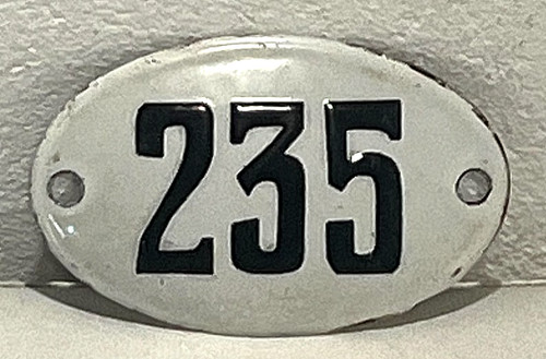 Antico numero civico - civico, in