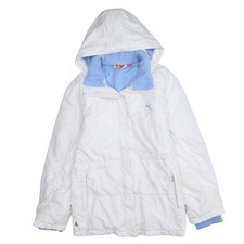 Puma giacca donna bianca con