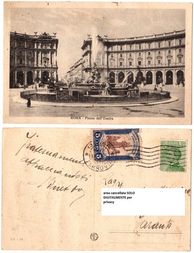 Roma piazza esedra michetti - roma,