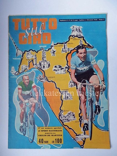 Ciclismo tutto sul giro 1955 - tutto,