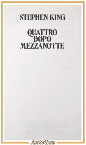 Quattro dopo mezzanotte - dopo, di