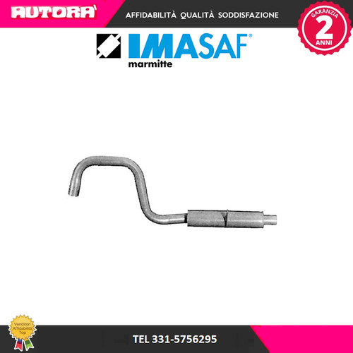 451007 silenziatore posteriore - 451007,