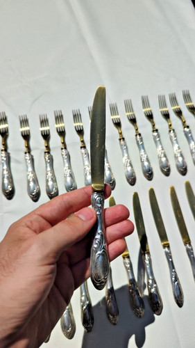 Servizio vintage coltelli - 12, +