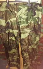 PANTALONI MIMETICI ITALIANI IMPERMEABILI ESERCITO MARINA AERONATICA TG 50 RARITÀ