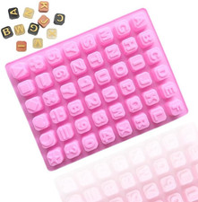 1 Pezzo Stampi in Silicone a Forma Di Lettere A-Z E Silicone, Numeri 0-9, Stampo