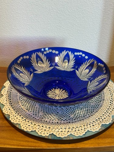 Rara ciotola vintage blu