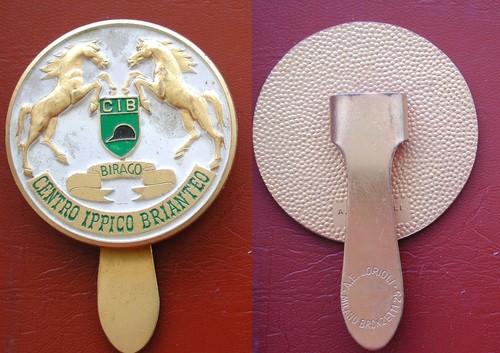Coccarda premio centro ippico - coccarda,