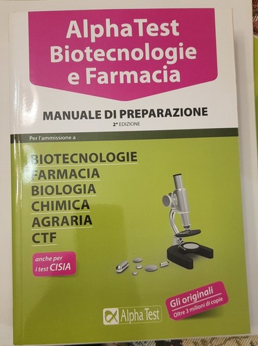 Alpha test biotecnologie - test,