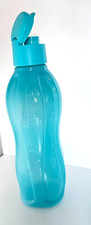 Tupperware EcoEasy 750 ml Eco Bottle bottiglia ecologica borraccia blu chiaro glitter