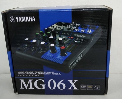 Yamaha mg06x console mixaggio - console,