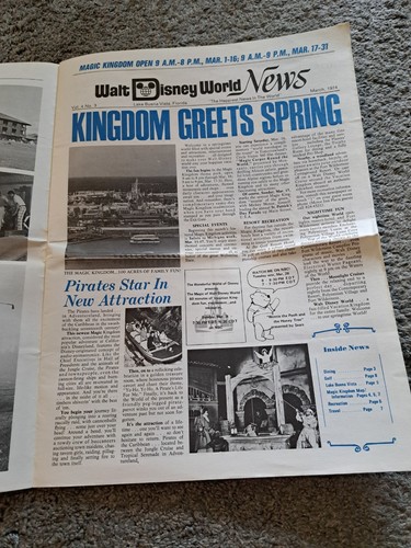 Giornale walt disney world - walt,