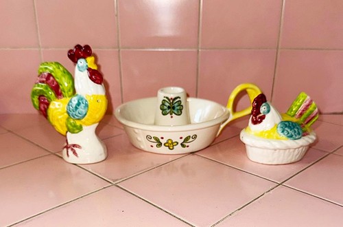 Portacandele vintage metlox - vintage,