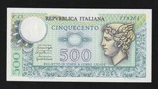 Italia 500 Lire 1974-1979 P 94