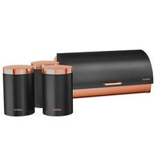 Set di Portapane + 3 Barattoli