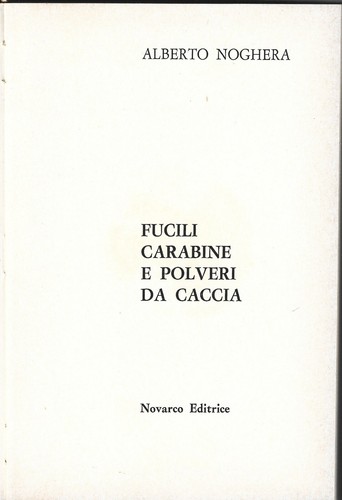 Noghera fucili carabine - noghera,
